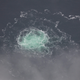 A leak from the Nord Stream 2 pipeline in the Baltic Sea on Wednesday, September 28.